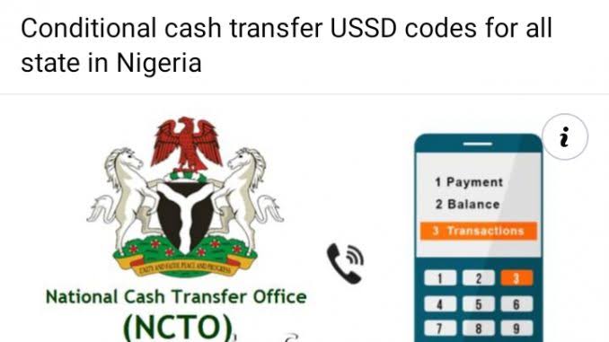 Conditional Cash Transfer USSD Codes For All State In Nigeria