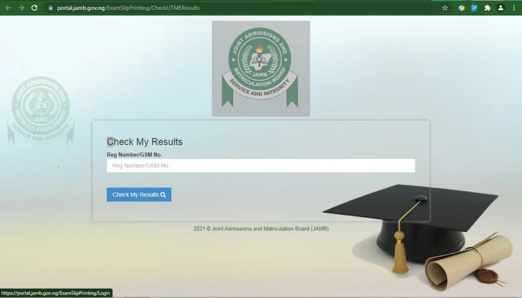 Jamb result